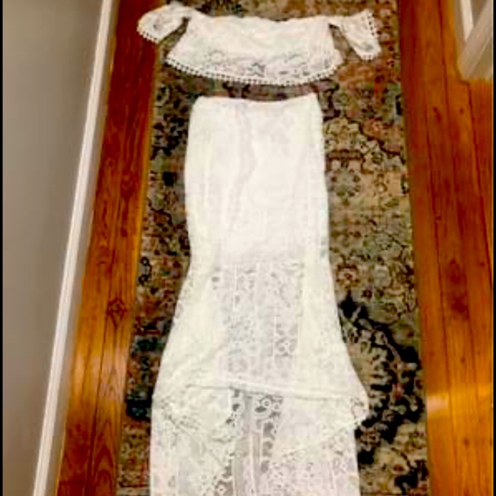 White dress